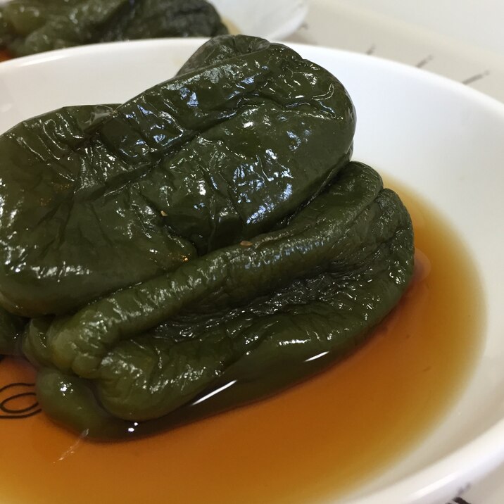 ピーマンだけまるごと煮